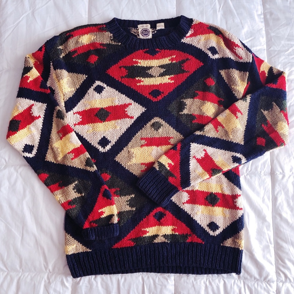 Vintage 80’s Saks Sweater - Silk/Cotton